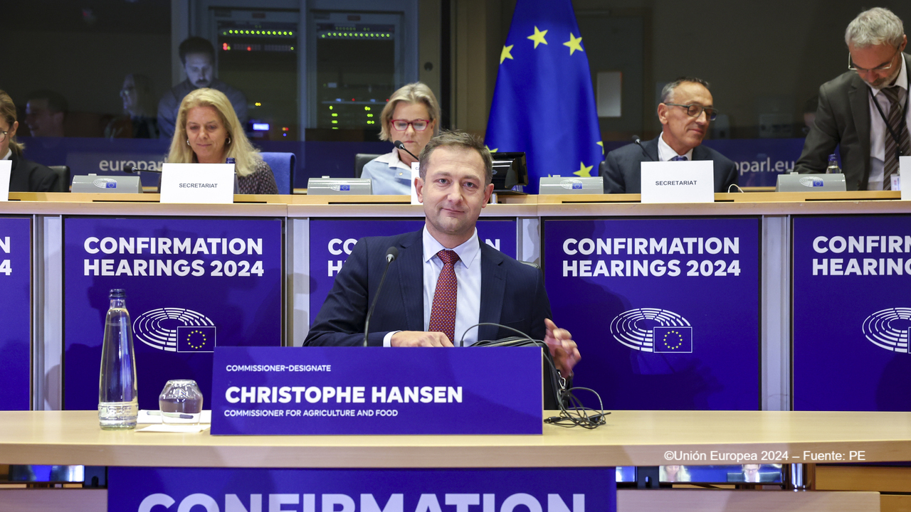 El Parlamento Europeo da el visto bueno a Christophe Hansen como comisario de Agricultura